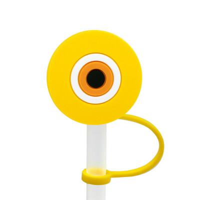 1 buc PVC Evil Eye Paie Topper Reutilizabil Prevenirea Scurgerii Demonii Creativ Paie Capacă băuturi Cupe Decorare rezistentă la praf