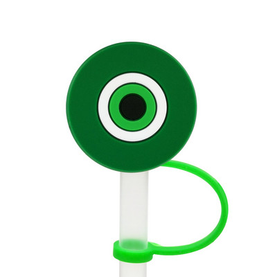 1 buc PVC Evil Eye Paie Topper Reutilizabil Prevenirea Scurgerii Demonii Creativ Paie Capacă băuturi Cupe Decorare rezistentă la praf