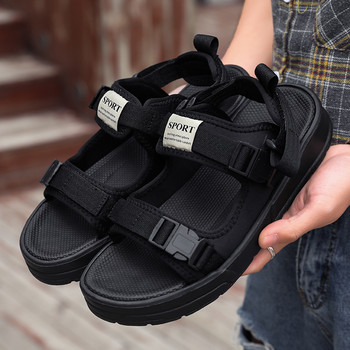 2021 Мъжки летни сандали за свободното време Удобни мрежести платове Леки спортни обувки на открито за плажен туризъм и шофиране