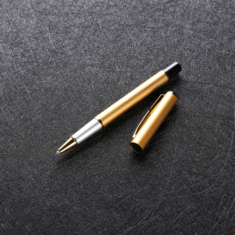 Metalna roler olovka 0,5 mm Crna tinta Crna Bijela Crvena Plava Poslovne uredske olovke s potpisom Papirnice Školski pribor