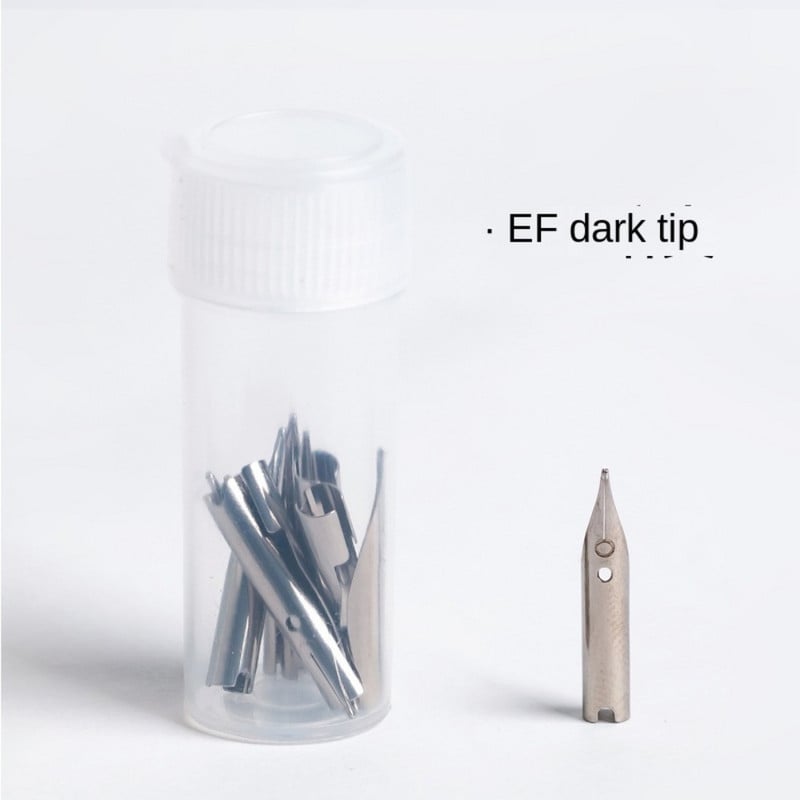 10PCS Pero za nalivpero Univerzalni vrh odgovara većini nalivpera 0,38 mm zlatni studentski alati za pisanje, zamjenski vrhovi, alati za učenje