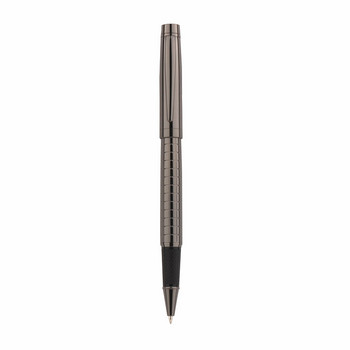Πολυτελής ποιότητας 856 Γκρι για Platinum Line Business Office Medium Nib Rollerball Στυλό Νέο