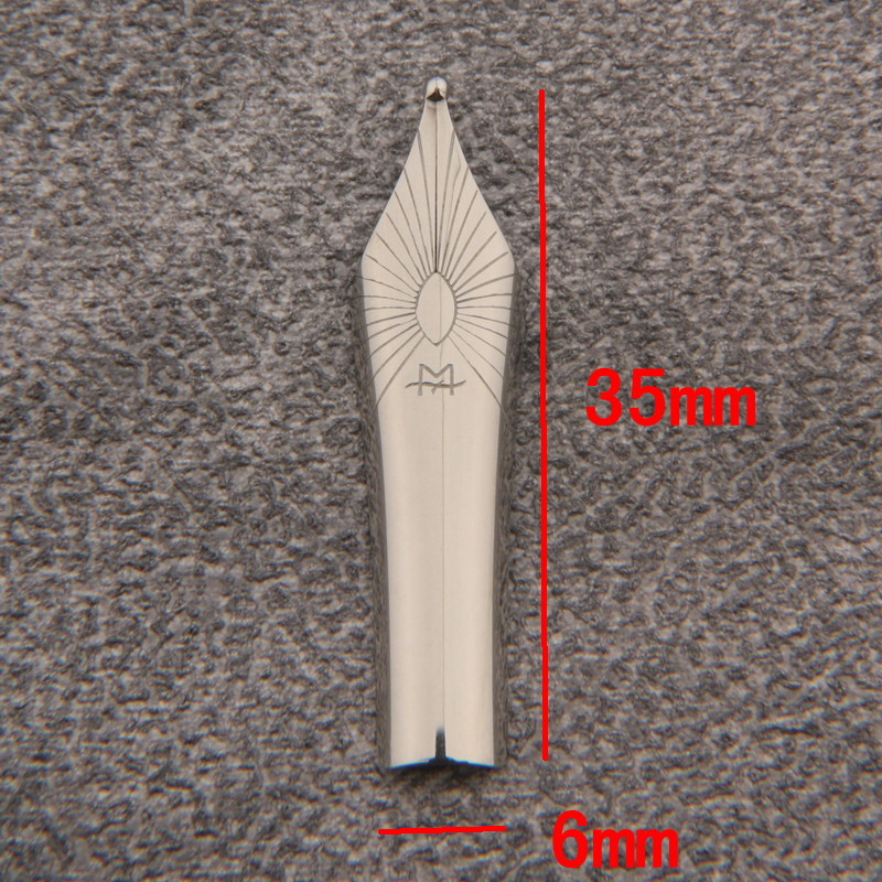 35 mm Pero Nalivpero od nehrđajućeg čelika Pero Dayi grain Ručno izrađen vrh za brušenje Školsko uredsko pero s tintom