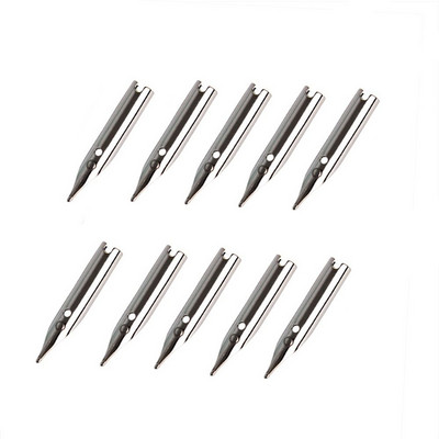 Zamjenjivi 10PCS Uredski Studentski Školski 0,38mm Nalivpero Vrhovi Zamjene za vrhove olovki Alati za pisanje Dodaci za olovke