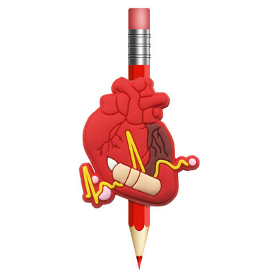 8-10 komada slatkih medicinskih potrepština PVC kapice za olovke Poklopac za olovke Uredski pribor Zavoj Poklopac za pilule Slamka Stetoskop Šarm Poklon za liječnika