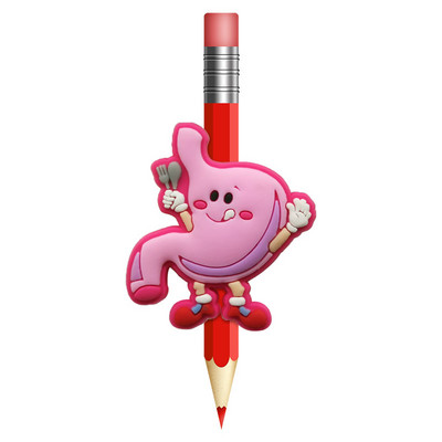 8-10 komada slatkih medicinskih potrepština PVC kapice za olovke Poklopac za olovke Uredski pribor Zavoj Poklopac za pilule Slamka Stetoskop Šarm Poklon za liječnika