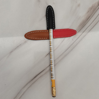 Creative Retro PU κάλυμμα για στυλό Mini Pencil Προστατευτικό καπάκι για μαθητές Χαριτωμένα επιστολόχαρτα Σχολικά Παιδιά Kawaii Supply Αξεσουάρ γραφείου