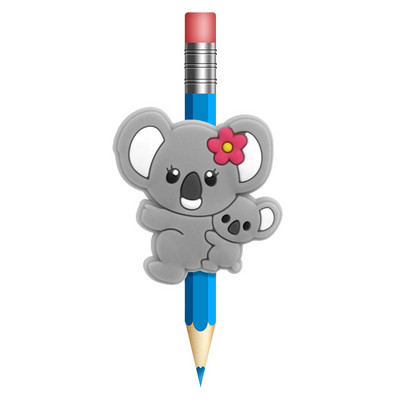 1 buc. Animale drăguțe câini paie Toppers PVC creion capac stilou suport creion paie șapcă studenți copii cadou birou Papetarie