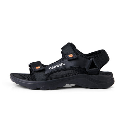 Casual Sport Sandal Man Αντιολισθητικά Ανθεκτικά Ανοιχτά Δάχτυλα Summer Beach Άνετα Flat Slides Κλασικό Σανδάλι ελαφρύ μπλε ανδρικά παπούτσια