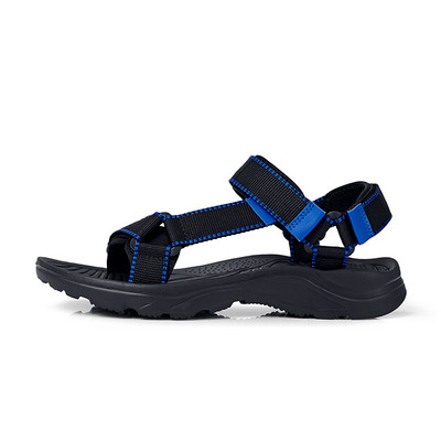 Casual Sport Sandal Man Αντιολισθητικά Ανθεκτικά Ανοιχτά Δάχτυλα Summer Beach Άνετα Flat Slides Κλασικό Σανδάλι ελαφρύ μπλε ανδρικά παπούτσια
