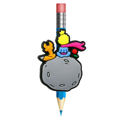 1 tk Lastekirjandus PVC Toppers Space seeria pliiatsikork Shool & Office värvid pliiatsi kate Lapsele kingitus õpilastele kirjatarbed