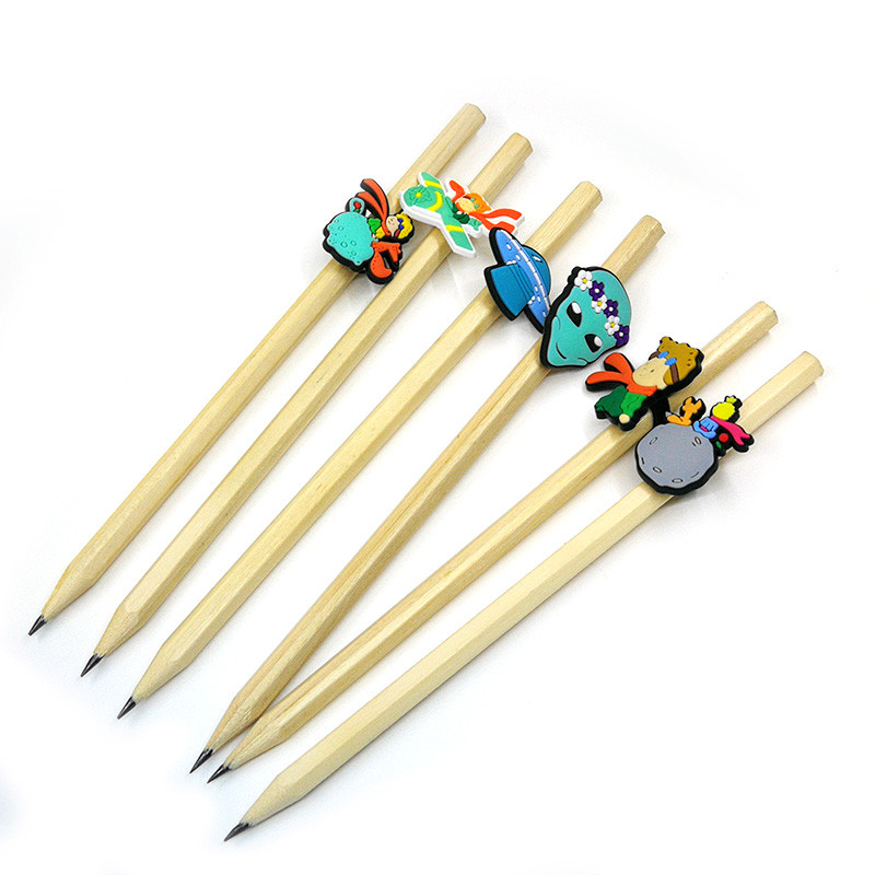 1 tk Lastekirjandus PVC Toppers Space seeria pliiatsikork Shool & Office värvid pliiatsi kate Lapsele kingitus õpilastele kirjatarbed