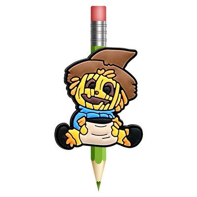 1 KOM Horror Clowns slamnati vrh sprječava kotrljanje PVC navlaka za olovke Držač olovki slamnata kapa Poklon za studente Uredski papir