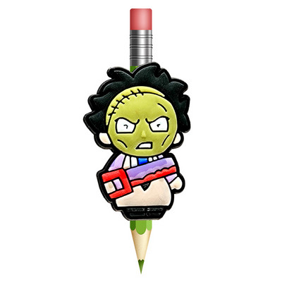 1 KOM Horror Clowns slamnati vrh sprječava kotrljanje PVC navlaka za olovke Držač olovki slamnata kapa Poklon za studente Uredski papir