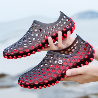 Madingi Vyriški Moteriški Sandalai lauke Namų Sodas Patogūs Unisex Neslystantys paplūdimio klumpės Paplūdimio vandens batai Zapatos Hombre Dydis 35-45