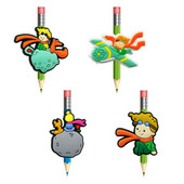 8PCS Dječja literatura PVC navlake Svemirska serija Kapica za olovke Šolske i uredske boje Poklopac za olovke Poklon za djecu Dopisnice