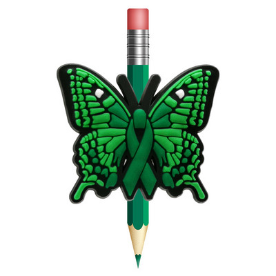 1 KOM Leptir slamnati vrh sprječava kotrljanje PVC navlaka za olovke Držač za olovke Slamnata kapa Poklon za studente Uredski papirić Poklon za djecu