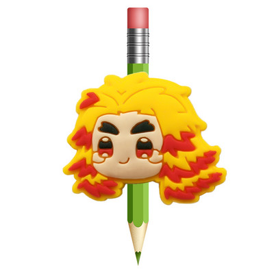 8KOM Vruće crtane filmske PVC slamnate kape za olovke Školske i uredske boje Poklopac za olovke Poklon za djecu Dopisnice za studente