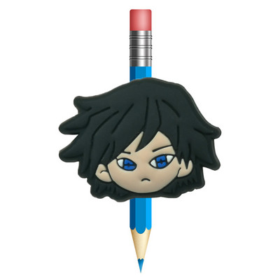 8KOM Vruće crtane filmske PVC slamnate kape za olovke Školske i uredske boje Poklopac za olovke Poklon za djecu Dopisnice za studente