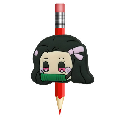 8KOM Vruće crtane filmske PVC slamnate kape za olovke Školske i uredske boje Poklopac za olovke Poklon za djecu Dopisnice za studente