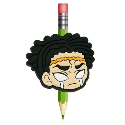 8KOM Vruće crtane filmske PVC slamnate kape za olovke Školske i uredske boje Poklopac za olovke Poklon za djecu Dopisnice za studente