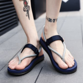 Ljetne nove muške sandale Wild Couple Flat Personality Fashion Slip Flip Flops Sandalias Hombre 2021. Velika veličina