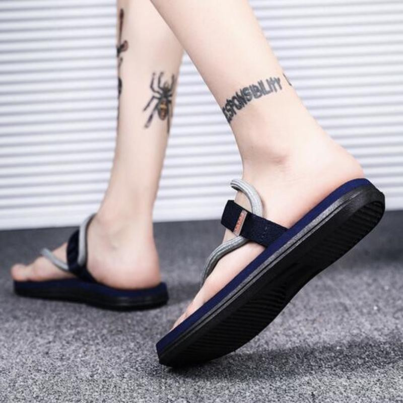 Ljetne nove muške sandale Wild Couple Flat Personality Fashion Slip Flip Flops Sandalias Hombre 2021. Velika veličina