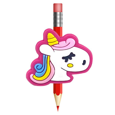 1 KOM Unicorn Ljetni slamnati vrhovi PVC kapa za olovke Poklopac za olovke Stalci za olovke Školske torbice Studenti Privjesci Slamnati stetoskop privjesci