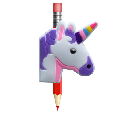 1 KOM Unicorn Ljetni slamnati vrhovi PVC kapa za olovke Poklopac za olovke Stalci za olovke Školske torbice Studenti Privjesci Slamnati stetoskop privjesci