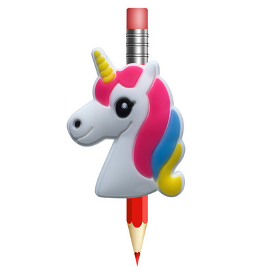 1 KOM Unicorn Ljetni slamnati vrhovi PVC kapa za olovke Poklopac za olovke Stalci za olovke Školske torbice Studenti Privjesci Slamnati stetoskop privjesci