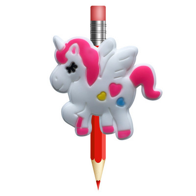 1 KOM Unicorn Ljetni slamnati vrhovi PVC kapa za olovke Poklopac za olovke Stalci za olovke Školske torbice Studenti Privjesci Slamnati stetoskop privjesci