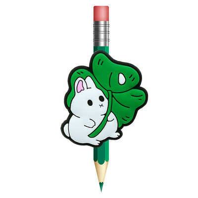1 KOM Kawaii Sloth Straw Toppers Sprječava kotrljanje PVC kapa za olovke Poklopac za olovke Držač za olovke Slamnata kapa Studentski poklon Uredski materijal