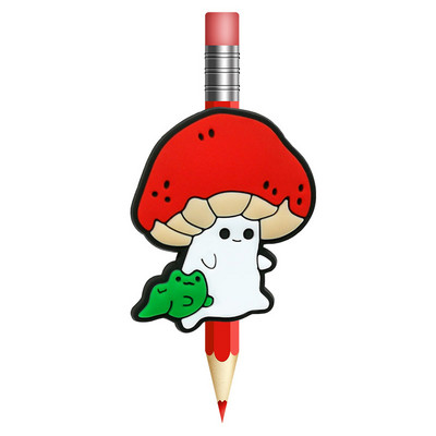 1 KOM Kawaii Sloth Straw Toppers Sprječava kotrljanje PVC kapa za olovke Poklopac za olovke Držač za olovke Slamnata kapa Studentski poklon Uredski materijal