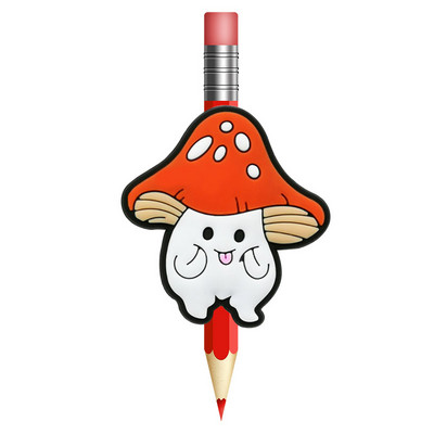 1 KOM Kawaii Sloth Straw Toppers Sprječava kotrljanje PVC kapa za olovke Poklopac za olovke Držač za olovke Slamnata kapa Studentski poklon Uredski materijal