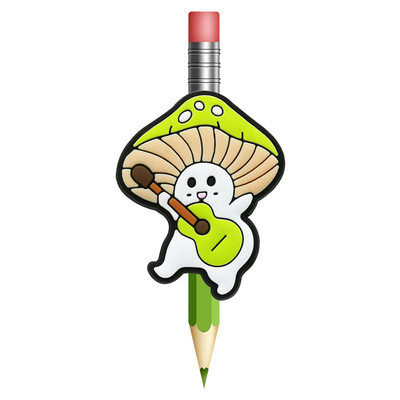 1 KOM Kawaii Sloth Straw Toppers Sprječava kotrljanje PVC kapa za olovke Poklopac za olovke Držač za olovke Slamnata kapa Studentski poklon Uredski materijal