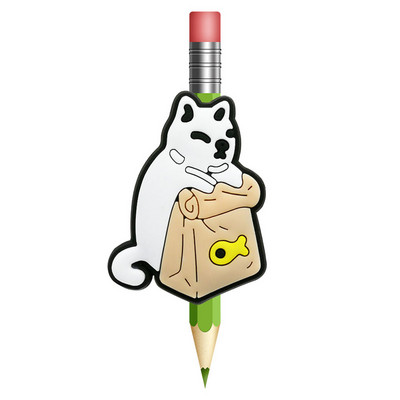 1 KOM Kawaii Sloth Straw Toppers Sprječava kotrljanje PVC kapa za olovke Poklopac za olovke Držač za olovke Slamnata kapa Studentski poklon Uredski materijal