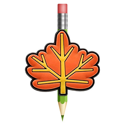 1 buc. Topper de paie de Halloween previne rularea capacului de creion din PVC Suport creion capac de paie cadou pentru student Papetarie de birou