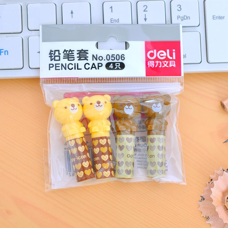 Dječje kape za olovke Crtić Medvjed Žaba Nadvlaka za zaštitu glave olovke Učenici Školski pribor Kućna torba za učenje je čistija 0506