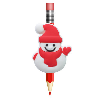 1 KOM Božićni slamnati poklopci PVC kapa za olovke Poklopac za olovke Stalci za olovke Školske torbice Studenti Privjesci Slamnati stetoskop privjesci