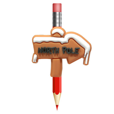 1 KOM Božićni slamnati poklopci PVC kapa za olovke Poklopac za olovke Stalci za olovke Školske torbice Studenti Privjesci Slamnati stetoskop privjesci