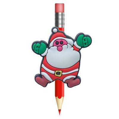 1 KOM Božićni slamnati poklopci PVC kapa za olovke Poklopac za olovke Stalci za olovke Školske torbice Studenti Privjesci Slamnati stetoskop privjesci