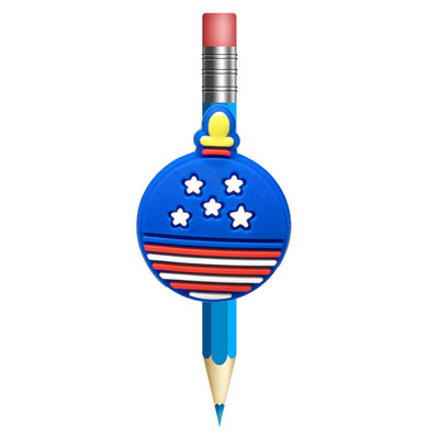 1 KOM Božićni slamnati poklopci PVC kapa za olovke Poklopac za olovke Stalci za olovke Školske torbice Studenti Privjesci Slamnati stetoskop privjesci