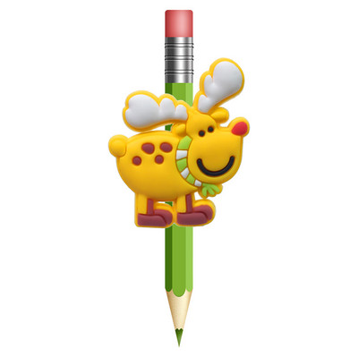 1 KOM Božićni slamnati poklopci PVC kapa za olovke Poklopac za olovke Stalci za olovke Školske torbice Studenti Privjesci Slamnati stetoskop privjesci