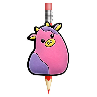 1 KOM Kawaii Dolls Slamnati poklopac sprječava kotrljanje PVC navlaka za olovke Držač olovki Slamnata kapa Poklon za studente Uredski papir na veliko