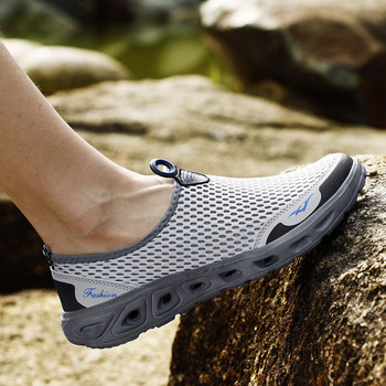 Ανδρικά πέδιλα καλοκαιρινά αναπνεύσιμα ελαφριά καθημερινά παπούτσια Άνετα αντιολισθητικά παπούτσια νερού κολύμβησης Παντόφλες παραλίας Ανδρικά αθλητικά παπούτσια