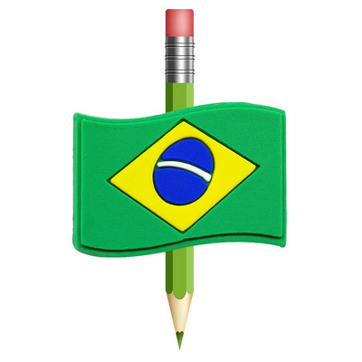 1 KOM Nacionalne zastave Slamnati vrh sprječava kotrljanje PVC kapica za olovke Poklopac za olovke Držač za olovke Slamnata kapa Studentski poklon Uredski papir