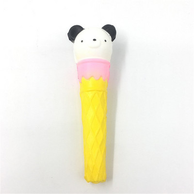 1PC PU crtana kapa za olovku za spori odskok Zaštitne kape za olovke za učenike, dekompresijska gel olovka za spori odskok, navlaka za pisaći pribor