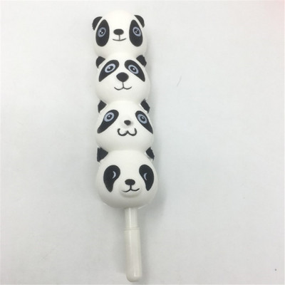 1PC PU crtana kapa za olovku za spori odskok Zaštitne kape za olovke za učenike, dekompresijska gel olovka za spori odskok, navlaka za pisaći pribor