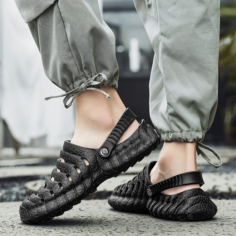 Ανδρικά καλοκαιρινά τσόκαρα EVA Casual Beach Shoes Slip On LiteRidere Medical Slippers Ανδρικά μαλακά σανδάλια