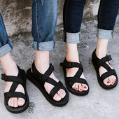 2020, Sandale pentru bărbați ușoare, pantofi de plajă de vară, pantofi de cuplu, anti-alunecare, cu vârf deschis, sandale pentru bărbați, papuci de plajă, mărimea 35-44 NANLX28